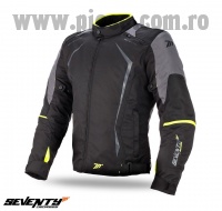 Geaca (jacheta) barbati Racing Seventy vara/iarna model SD-JR47 culoare: negru/galben fluor – marime: M